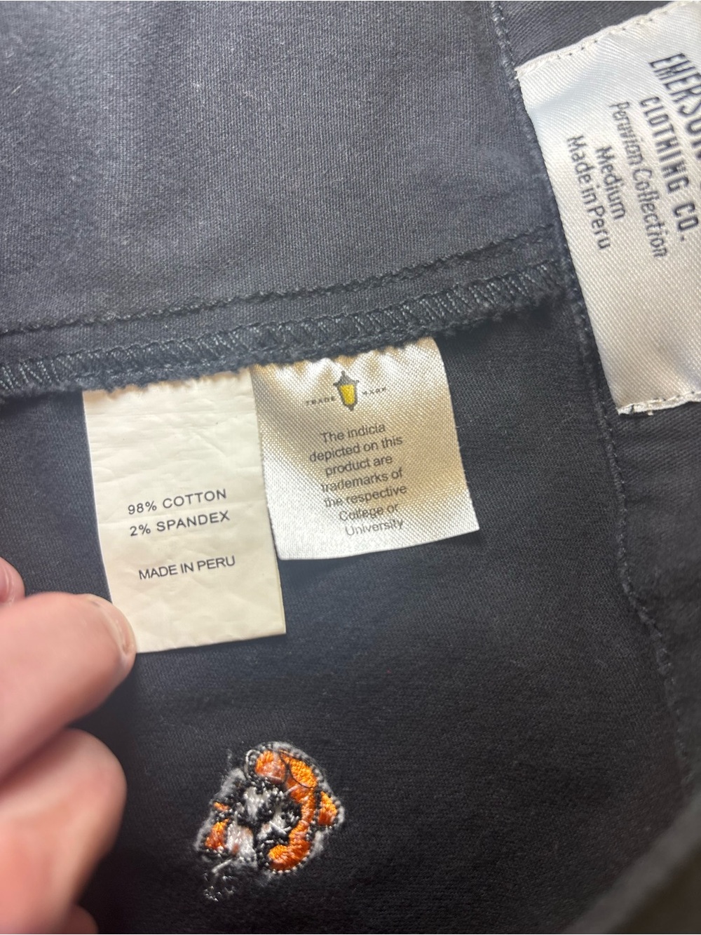 Emerson Street Black OSU Pistol Pete Women’s Shorts - Picture 7 of 8